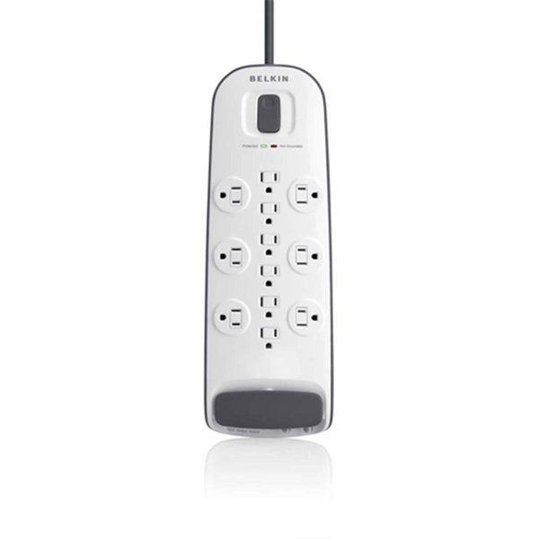 Fasttrack 12-Outlet Surge Protector With Cable/Satellite And Telephone Protection - 8&apos; Power Cord FA59123